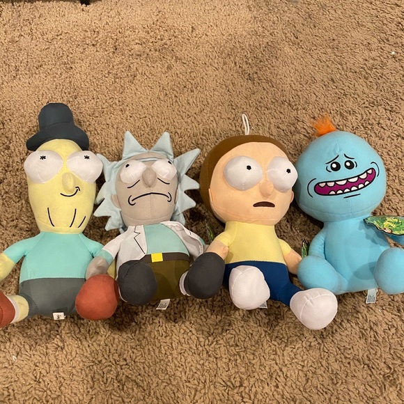 Hot Topic Other - 4 Rick and Morty Plushes!
